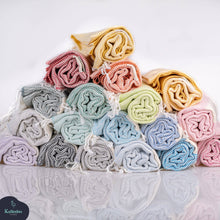 Load image into Gallery viewer, Turkish Beach Towel | Bamboo Towel | Peshtemal : Baby Pink