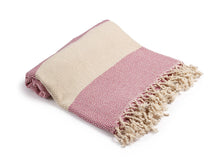 Load image into Gallery viewer, Aegean Concept Turkish Beach Towels – Oversized, Quick-Dry, Soft &amp; Packable – Orange