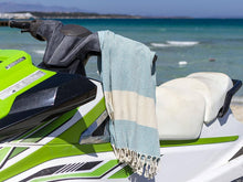 Load image into Gallery viewer, Aegean Concept Turkish Beach Towels – Oversized, Quick-Dry, Soft &amp; Packable – Baby Blue