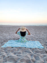 Load image into Gallery viewer, Mexican Blanket | Aztec Throw | Oversized Turkish Towel: Dark Blue