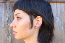 Load image into Gallery viewer, Decorated Sterling Silver Ear Climber