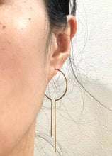 Load image into Gallery viewer, Minimalist Open Bar Hoops