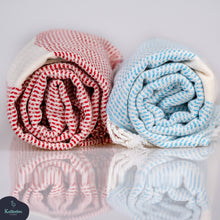 Load image into Gallery viewer, Turkish Beach Towel | Bamboo Towel | Peshtemal : Gray