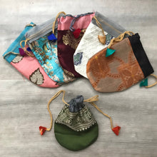 Load image into Gallery viewer, Sari Gift Bag/Pouch - Perfect for Gifts!