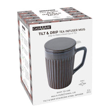 Load image into Gallery viewer, Tea Infuser Mug Shell 18oz