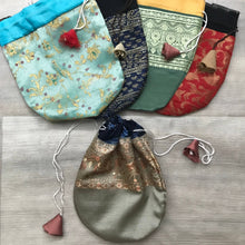 Load image into Gallery viewer, Sari Gift Bag/Pouch - Perfect for Gifts!