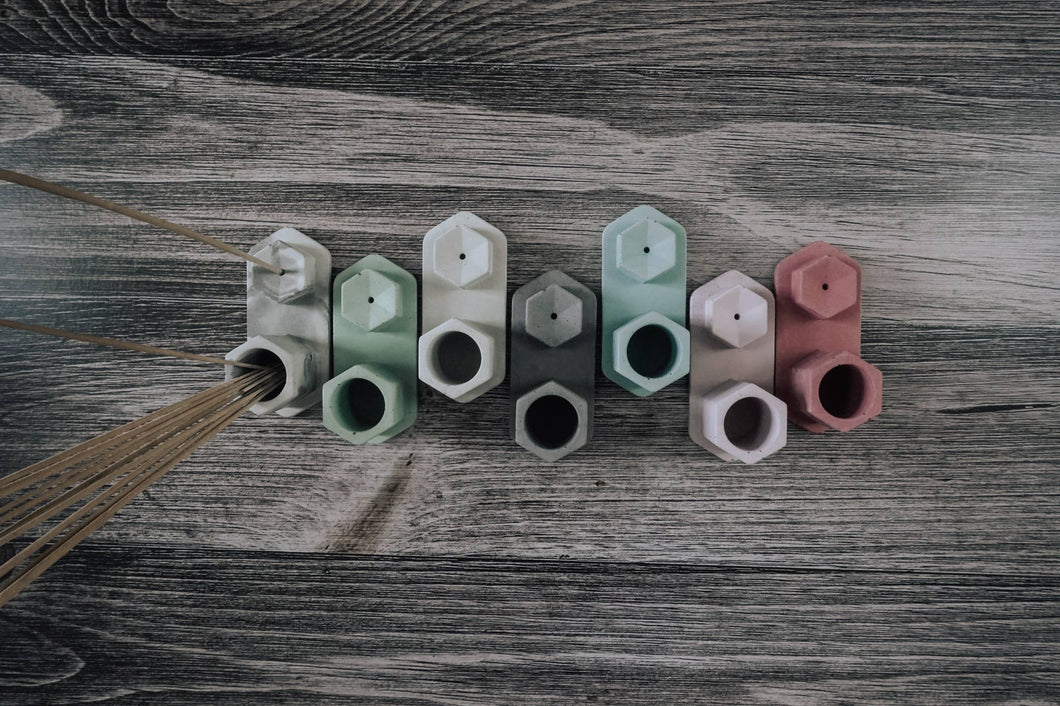 Incense Burner With Holder Marble